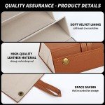 3-Slot Leather Sunglasses Case for Travel