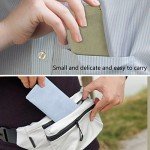 3-Pack Portable Leather Glasses Case with Cloth