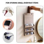 3-Slot Leather Sunglasses Case for Travel