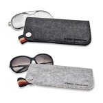 Thick Felt Sunglasses Case - 2 Pack