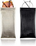 2 Pack Soft PU Leather Glasses Cases