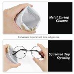 MoKo Soft Leather Sunglasses Case - 2 Pack