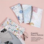 MoKo Soft Leather Sunglasses Case - 2 Pack