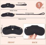 Portable Soft Leather Sunglasses Case for Men