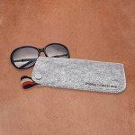 Thick Felt Sunglasses Case - 2 Pack