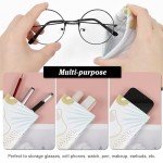 MoKo Soft Leather Sunglasses Case - 2 Pack