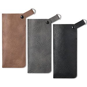 Hifot Leather Eyeglasses Case Set for All Ages