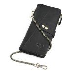 Genuine Crazy Horse Leather Men's Travel Wallet