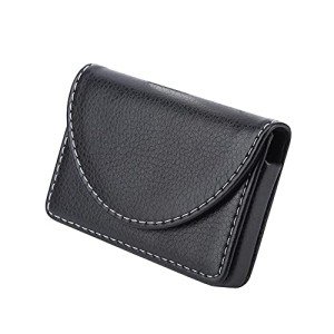 Leather Business Card Holder Wallet for Men