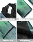 Men's Shiny Blue Blazer for Weddings & Parties