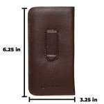 Calabria PU Leather Eyeglass Case - 2 Pack