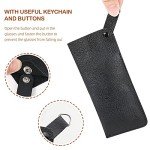 Hifot Leather Eyeglasses Case Set for All Ages