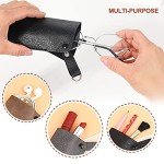 Hifot Leather Eyeglasses Case Set for All Ages