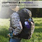 Portable Neoprene Sunglasses Case with Hook - Purple