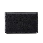 Leather Business Card Holder Wallet for Men
