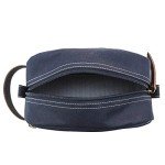 Timberland Men's Navy Canvas Toiletry Bag Organizer