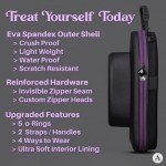 Travel Hat Case for Men - Crush-Proof Storage