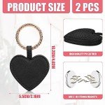 Heart-Shaped Magnetic Hat Clip for Travel