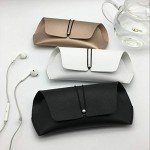 YAFALA Soft PU Leather Eyeglass Case Pouch - 3pcs