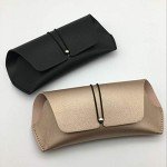 YAFALA Soft PU Leather Eyeglass Case Pouch - 3pcs