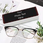 Personalized Leather Sunglasses and Eyeglass Case