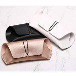 YAFALA Soft PU Leather Eyeglass Case Pouch - 3pcs