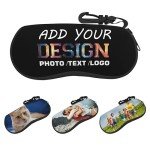 Personalized Eyeglass Case with Custom Photo & Text