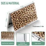 Swooflia Metal Leopard Business Card Holder for All