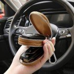 Men's Vintage Leather Key Case - 2 Pack