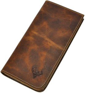 Men's Leather Zipper Pocket Wallet and Phone Case