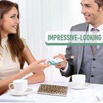 Swooflia Metal Leopard Business Card Holder for All