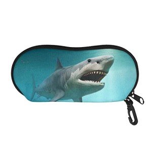 Shark Design Eyeglasses Case for Men and Boys