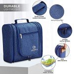 Extra Large Waterproof Hanging Toiletry Bag - Snow Blue