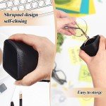 Xuhal 8-Pack PU Leather Sunglasses Cases