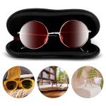 2 Pack Portable Sunglasses Case with Clip