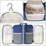 Extra Large Waterproof Hanging Toiletry Bag - Snow Blue