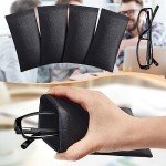 Xuhal 8-Pack PU Leather Sunglasses Cases