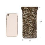 Leopard Print Sunglasses Pouch for Men & Women