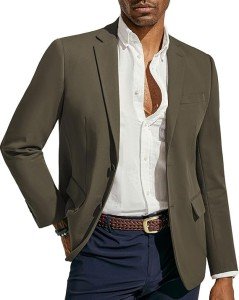 Brown Casual Blazer Sport Coat for Men