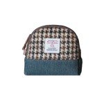 Harris Tweed Mini Cosmetic Organizer Pouch