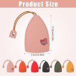 Cute Heart Key Fob Holder - 6 Colors Available