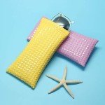 4 Pack Portable PU Leather Sunglasses Cases