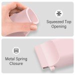 2-Pack Portable Silicone Sunglasses Case for Men & Women