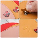 Cute Heart Key Fob Holder - 6 Colors Available