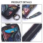 Stylish Black Leather Key Case for Men and Women