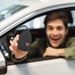 Cute Heart Key Fob Holder - 6 Colors Available