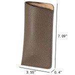 Men's Leather Sunglass Case - Portable Organizer