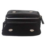 Men's Leather Waist Pack with 3 Pockets