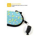 Butterfly Print Eyeglass Case for All Ages
