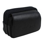 Men's Leather Waist Pack with 3 Pockets